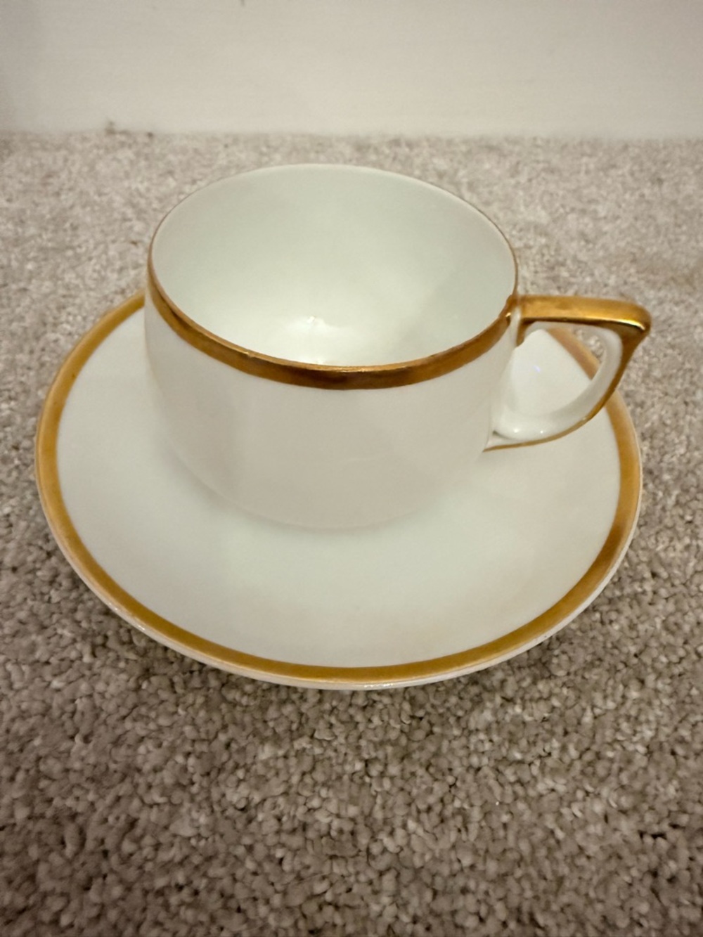 Noritake nippon Tea Cup & Saucer with Gold Trim